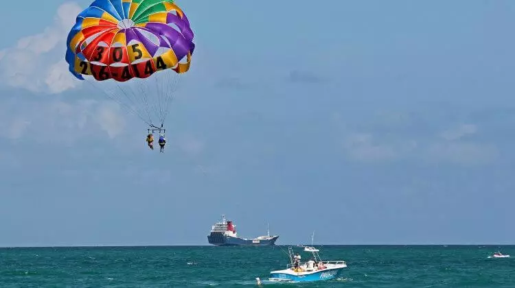 Amount For Parasailing in Goa