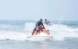 Jet Ski Ride in Goa