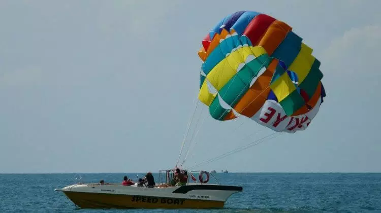 Parasailing Rate in Goa
