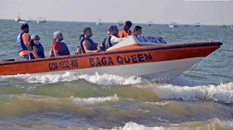 Best Time for Speed Boat Ride in Goa