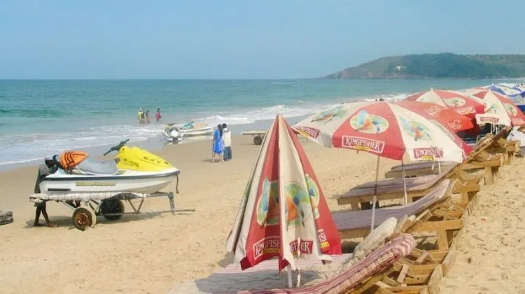 Calangute Beach Rate in Goa