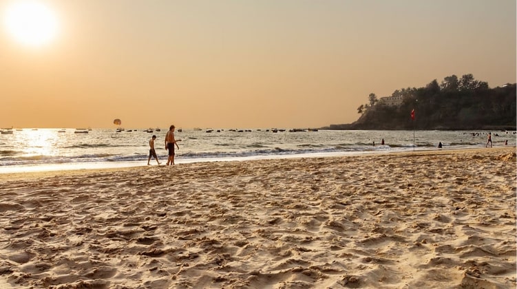 Goa baga Beach Season