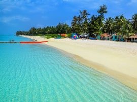 Jolly Buoy Island in Andaman